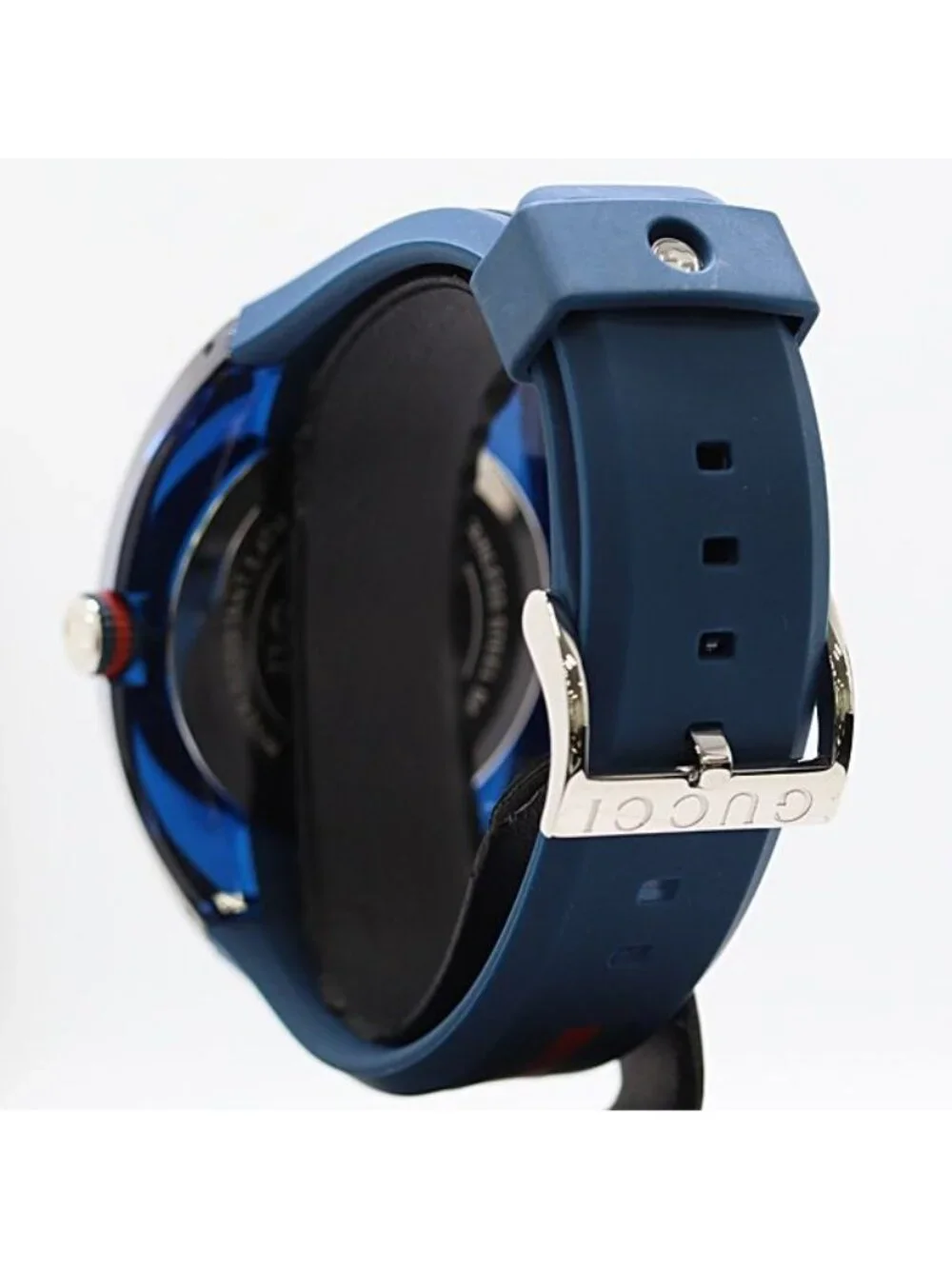 Gucci And Sync 137.1 Quartz Date Blue Dial Watch